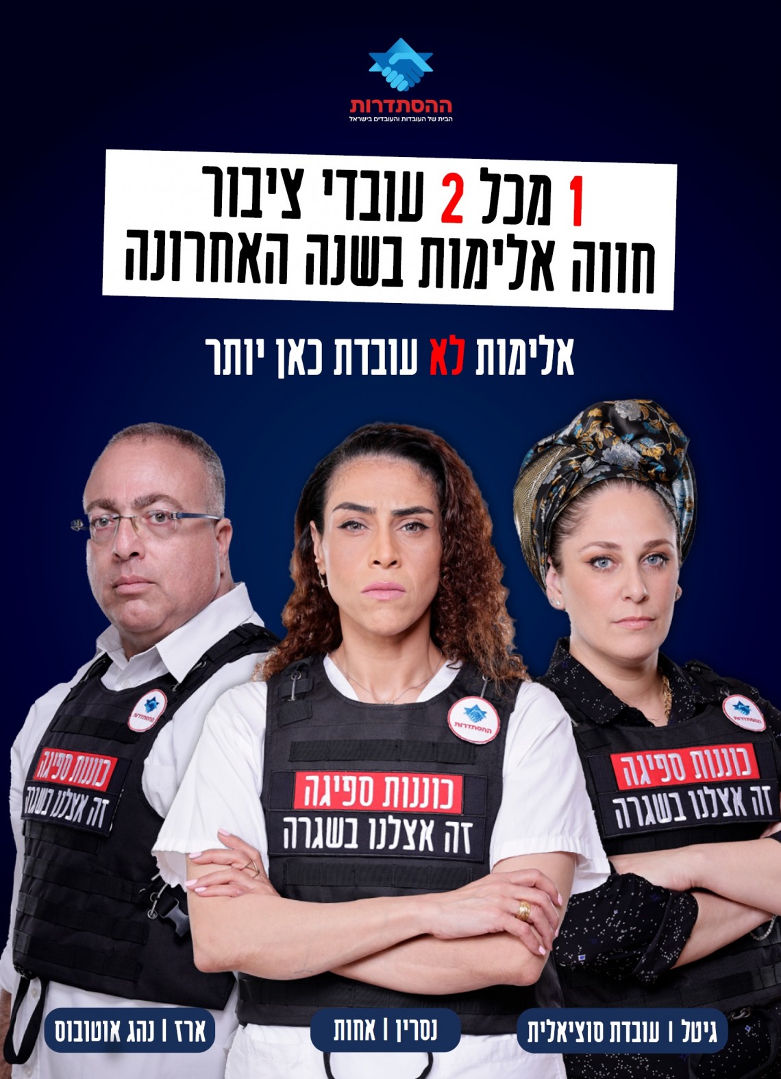 אלימות לא עובדת כאן יותר
