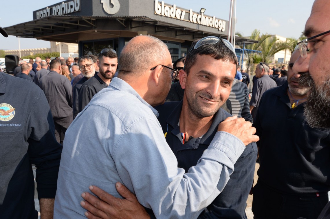 יו"ר ההסתדרות בביקור בטכנולוגיות להבים
