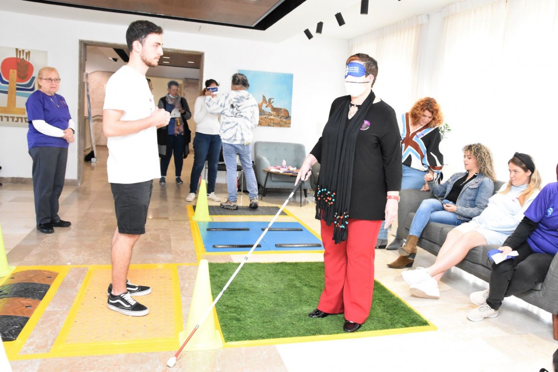 הפנינג "להרגיש נגישות" בבית ההסתדרות