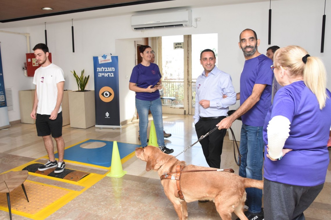 הפנינג "להרגיש נגישות" בבית ההסתדרות