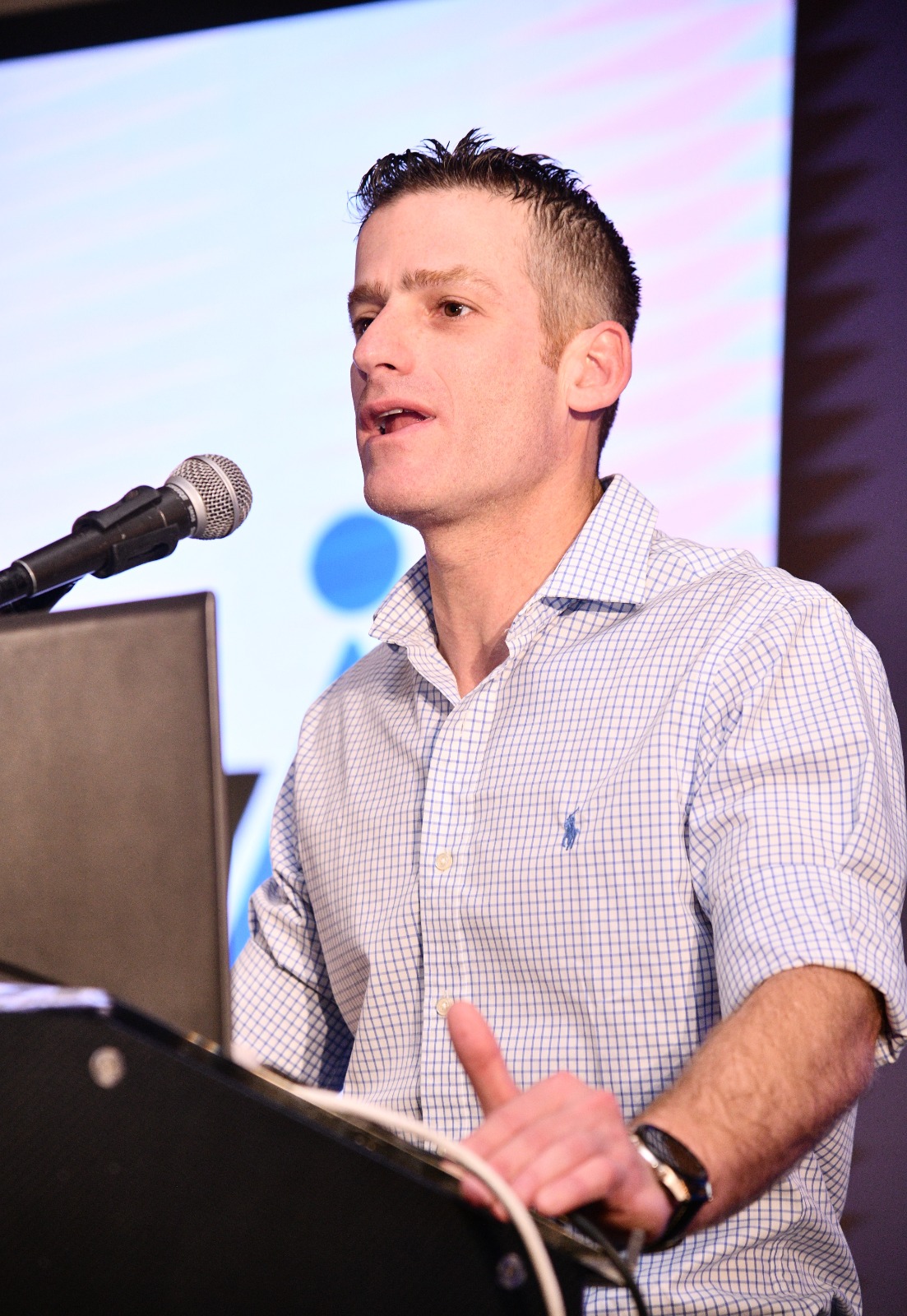 יו"ר ועד עובדי התעשייה האווירית, יאיר כץ. צילום ארן דולב