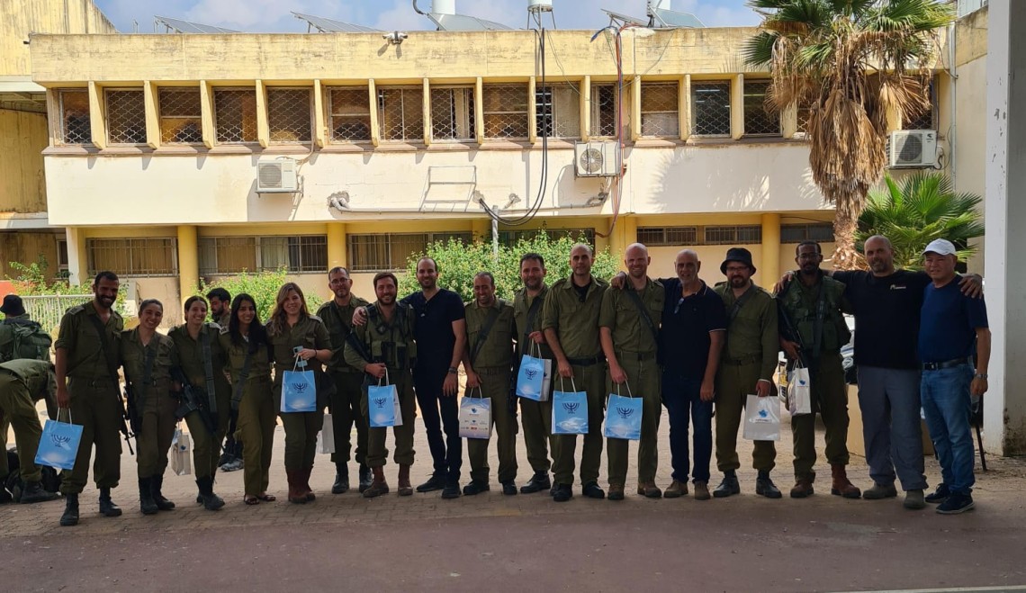 הסתדרות עובדי המדינה מעבירה חבילות לחיילים
