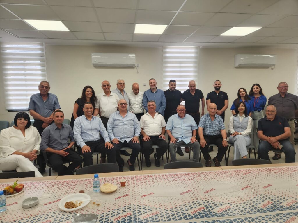 יו"ר ההסתדרות בביקור במרחב גליל מרכזי