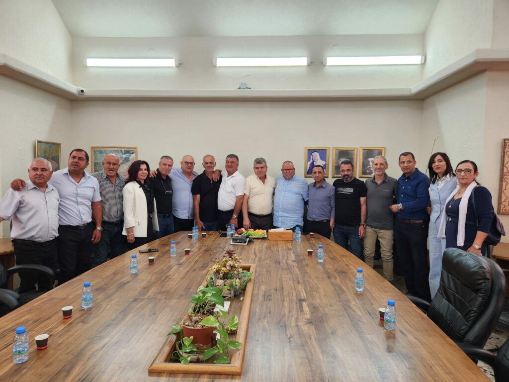 יו"ר ההסתדרות בביקור במרחב גליל מרכזי